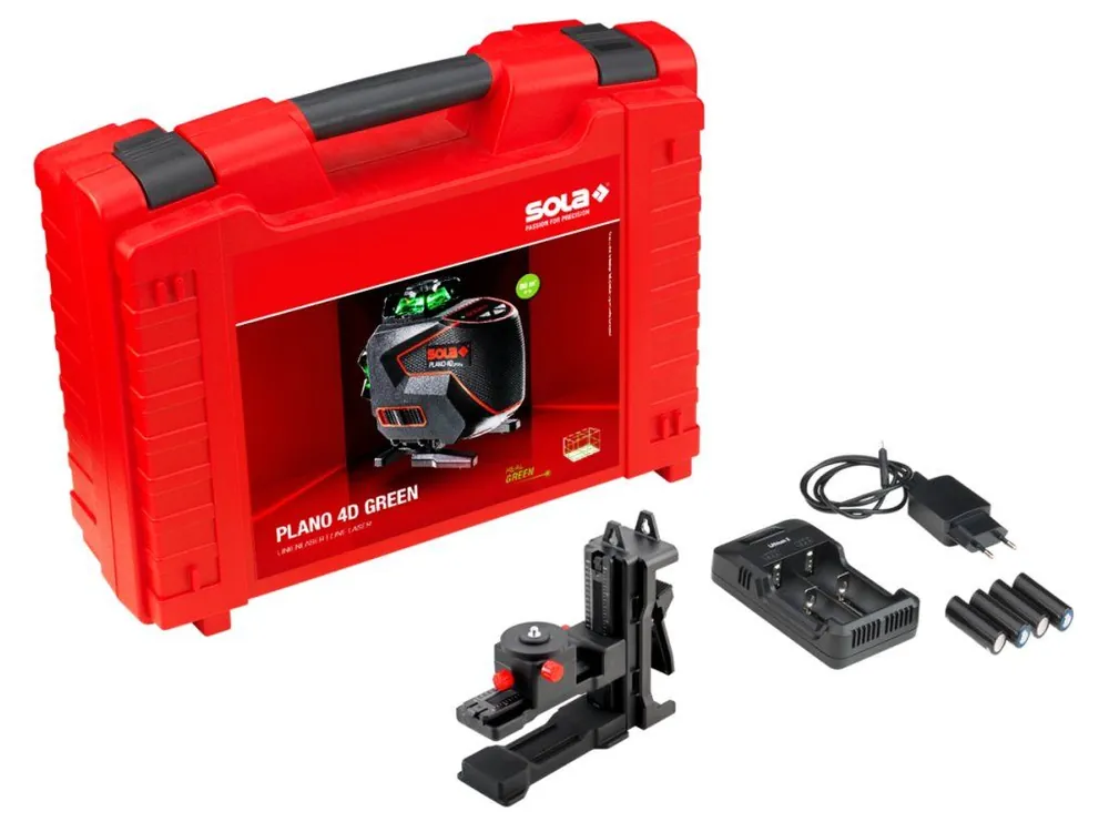 SOLA PLANO 4D green, křížový liniový laser, 71018001 Ověřený