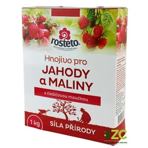 Hnojivo ROSTETO s čedičovou moučkou na jahody, maliny 1kg Časově Omezené