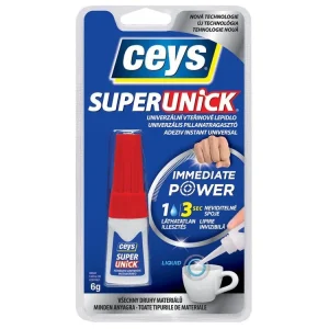 Lepidlo vteřinové 6g SUPERUNIC IMMEDIATE POWER Oblíbený