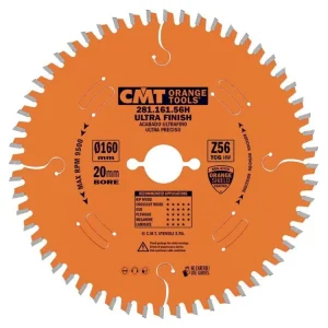 Expresní Doručení CMT Orange XTreme Pilový kotouč na lamino a DTD - D160x2,2 d20 Z56 HW