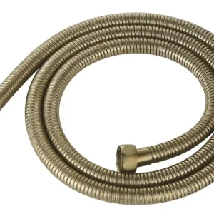 Sapho POWERFLEX kovová sprchová hadice, 150cm, zlato mat FLEX150GB Nová Kolekce