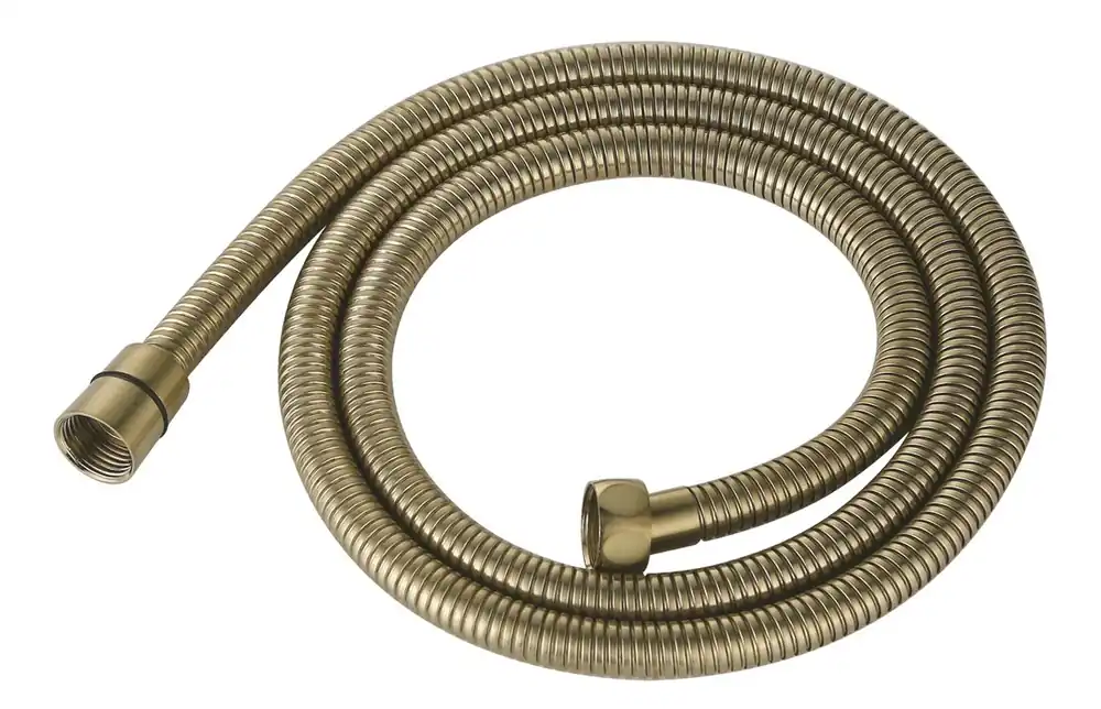 Sapho POWERFLEX kovová sprchová hadice, 150cm, zlato mat FLEX150GB Nová Kolekce
