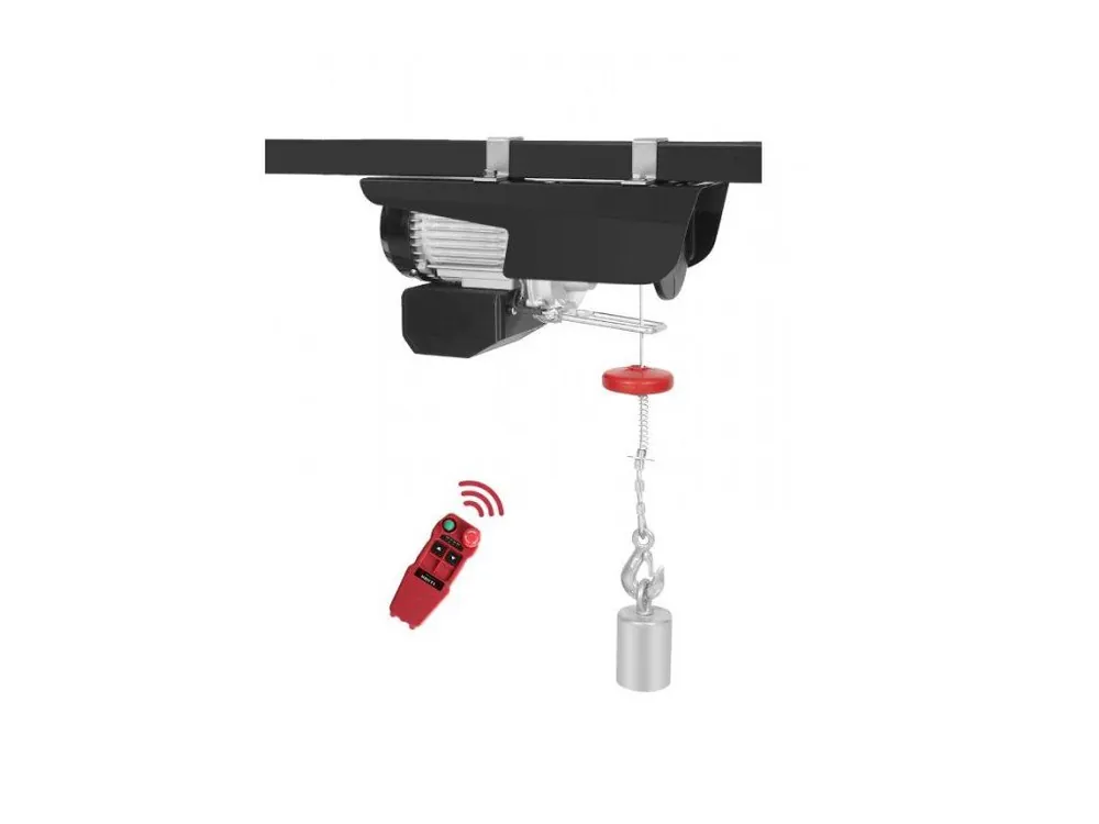 LND-12/999 - Elektrický lanový naviják s dálkovým ovládáním 6/12m 500/999kg 230V Víkendová Akce