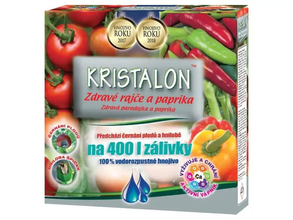Zlevněný Hnojivo Kristalon Zdravé rajče a paprika 0,5kg