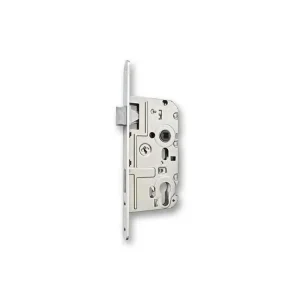 Zadlabací zámek K331 L 72/77/55/235x20mm FAB bílý Zn plast.střelka+závora H Rychlé Dodání
