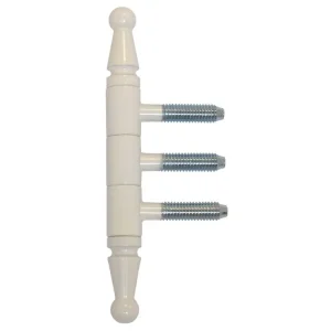 Závěs okenní třídílný 14x60/M8x34,5mm UŘ01 bílý lak 9010 Cenová Bomba