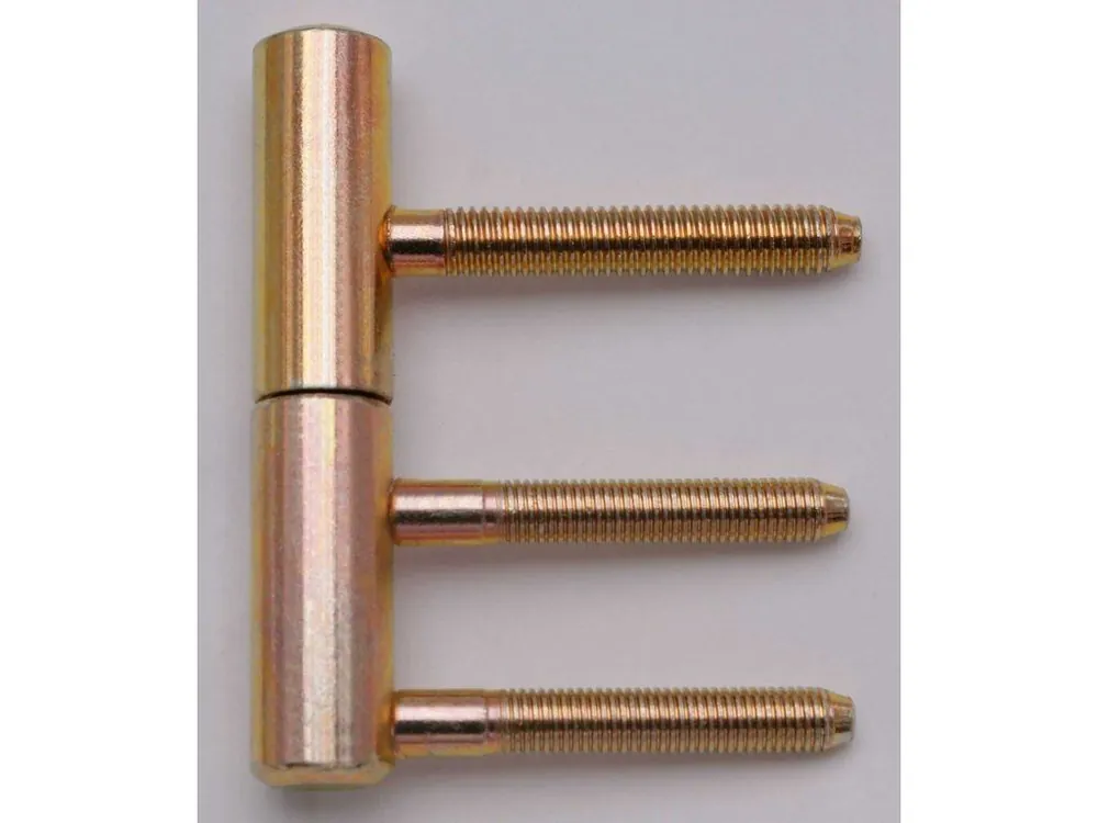 Originální Závěs dveřní 80/10 komplet M8x50/22M7 PH žlutý Zn