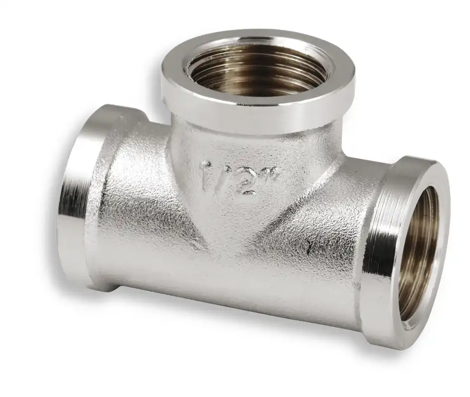 Značkový T - kus chromovaný 3/8" FT224/10