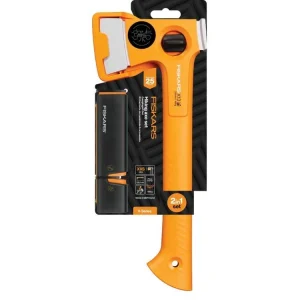 Set FISKARS sekera X13 + ostřič Xsharp 1075437 - doprodej Rychlé Dodání