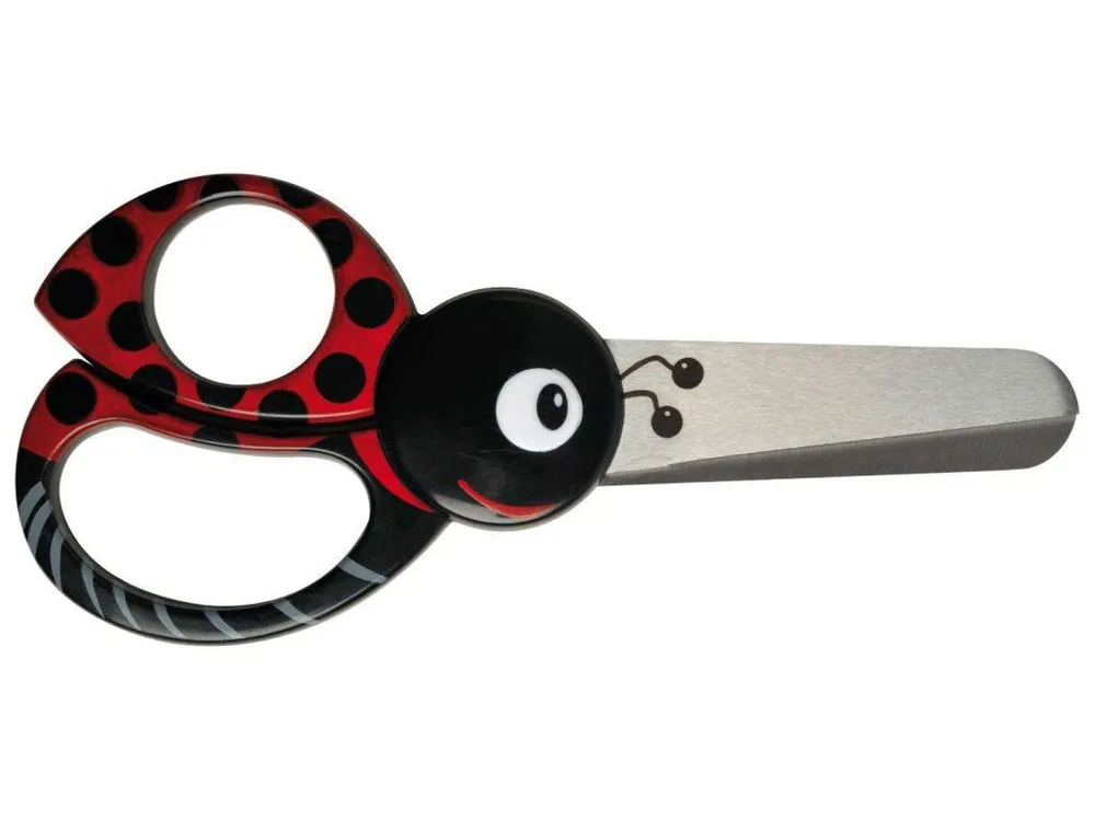 Přímo Od Výrobce Nůžky dětské FISKARS Kids zvířátko 13 cm, beruška 1004612
