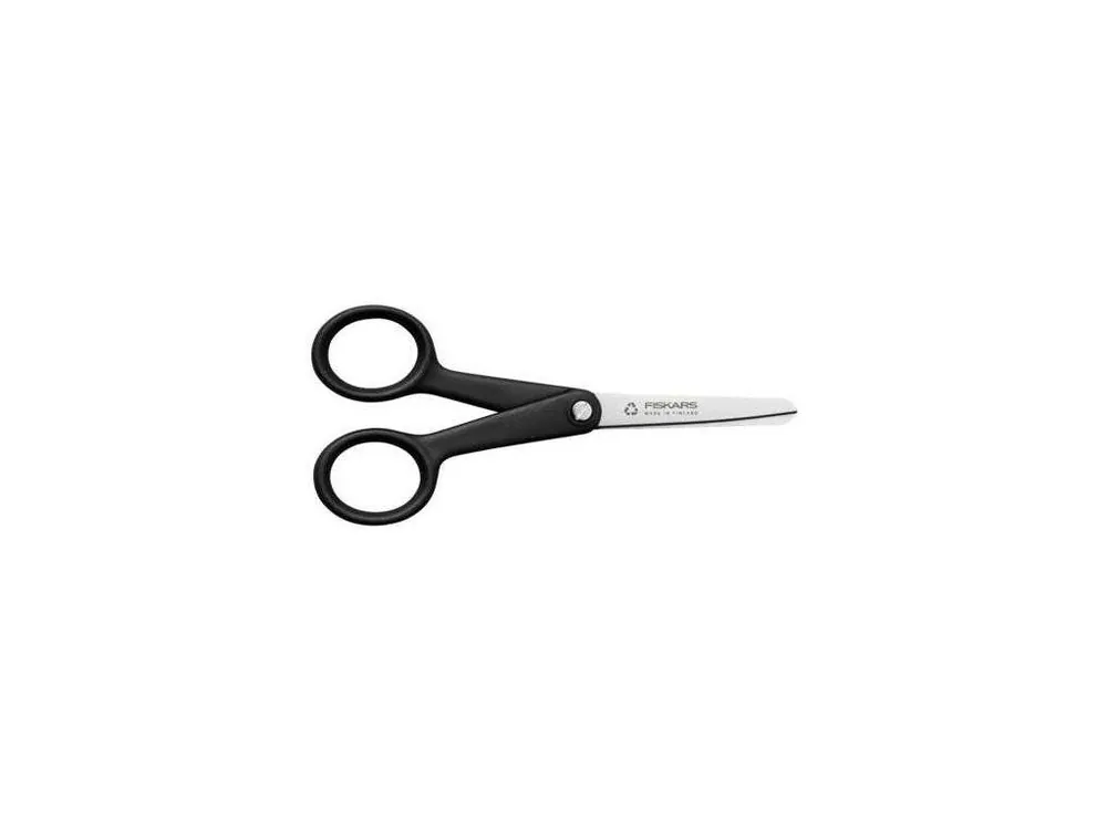 Nůžky FISKARS hobby bezpečné 13cm recyklované černé FF 1074542 NOVINKA 2025 Rychlé Dodání