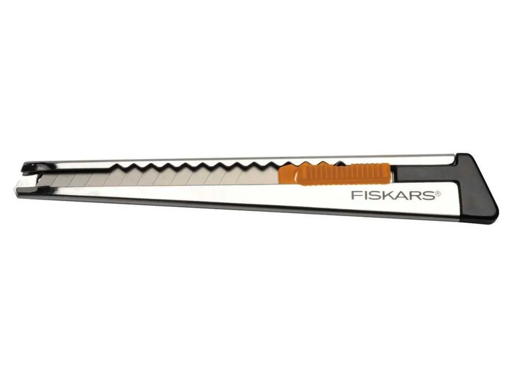 Odlamovací nůž celokovový úzký 1397 FISKARS 9 mm 1004619 Akční Cena