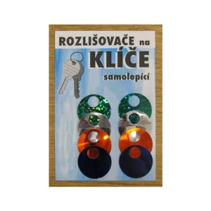 Rozlišovače samolepící na kulaté klíče Koupit Online
