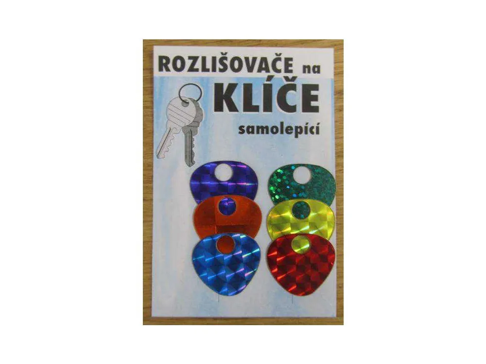 Ověřený Rozlišovače samolepící na trojhranné klíče