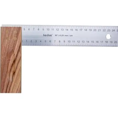 Levný Truhlářský úhelník A025 250 mm HEDUE A025