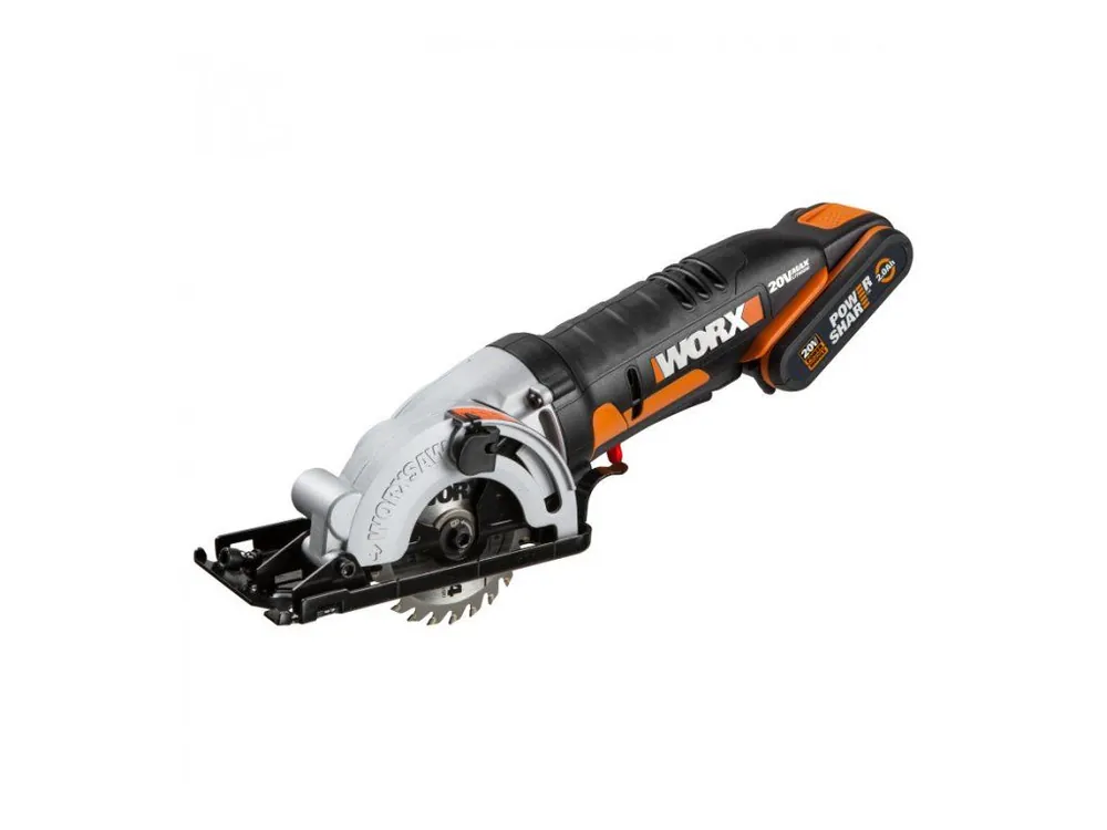 WX527 - Aku kompaktní ponorná pila 20V, 85mm, 1x2.0Ah - Powershare Nejlepší Cena