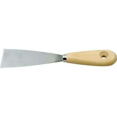 Autentický Malířská špachtle dřevěná rukojeť, 30mm HAROMAC 38312030