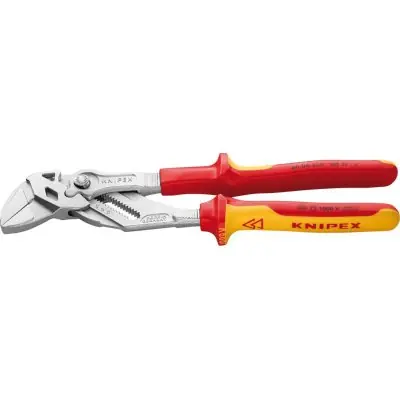 Cenově Výhodný Klešťový klíč VDE, 2-složkové návleky 250mm KNIPEX 86 06 250