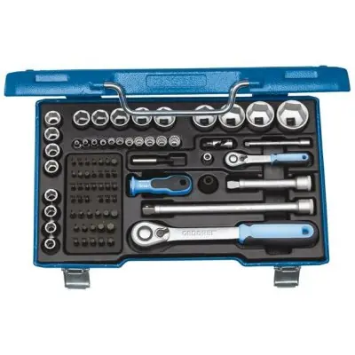Vysoce Kvalitní Sada nástrčné klíče 19V20U-20 1/4" a 1/2" 81 ks GEDORE 1550691