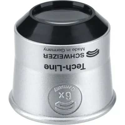 Bezpečná Platba Hodinářská lupa Tech-Line 6xD22,5mm SCHWEIZER 09706