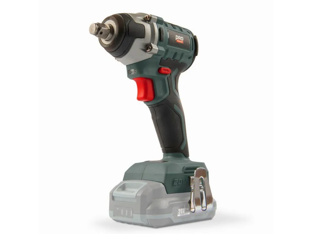 Vrácení Zdarma POWPB10600 - Aku rázový utahovák 1/2" 300Nm 20V (bez AKU)