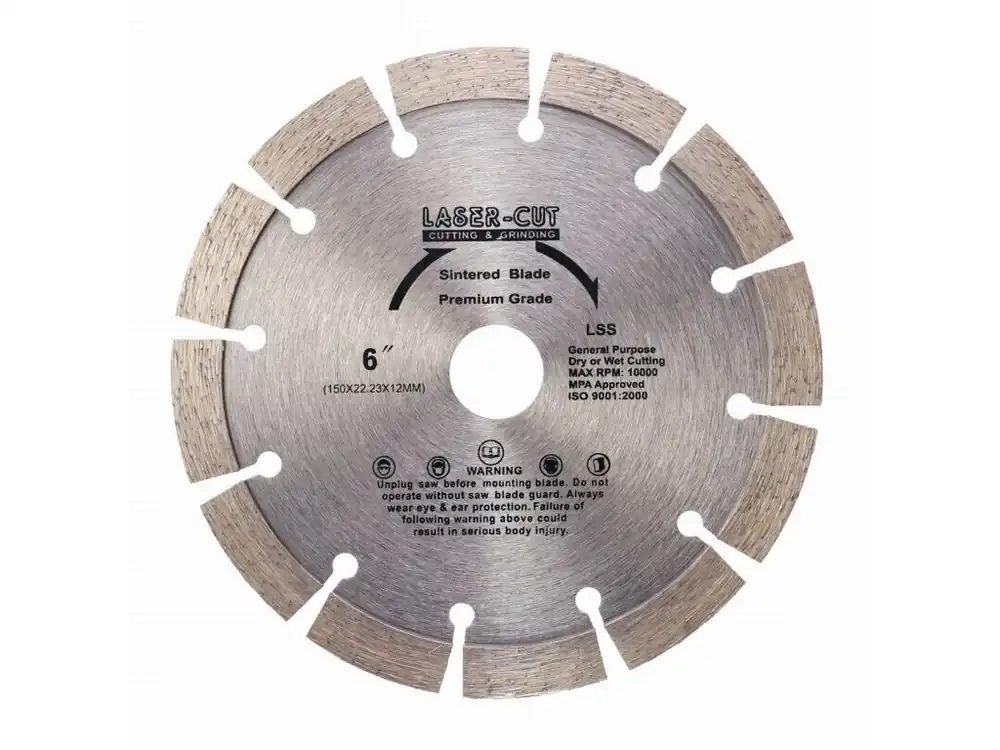 L00108 - Diamantový kotouč segmentový 150 x 22,23 x 12mm LSS Horká Nabídka
