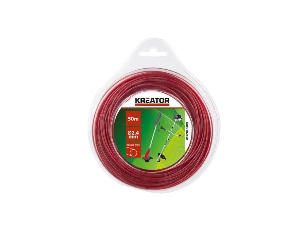 KRTGTR2450 - Struna kulatá 2,4 mm x 50 m Víkendová Akce