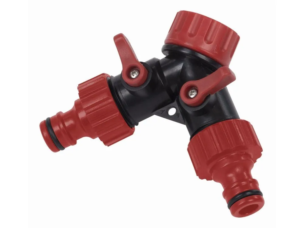 Vysoce Kvalitní KRTGR6024 - Konektor na kohoutek 3/4" dva vývody