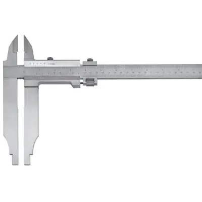 Dílenské posuvné měřítko s měřicími hroty přesné nastavení 300x90mm FORMAT Rychlé Dodání