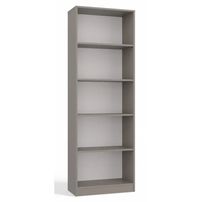 Úzká knihovna RAUNO - 60 cm, šedá Nejprodávanější