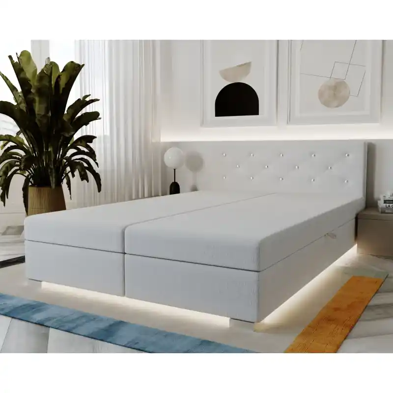 Americká postel 180x200 ROSIE 4 - bílá Nakupujte Hned