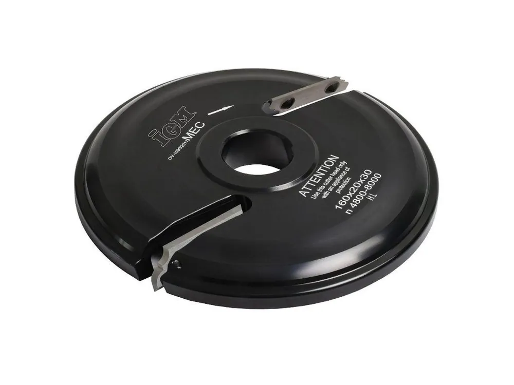 IGM F631 Výplňová fréza MEC - Profil A, D160x20 d30mm Z2 horní ALU Výhodná Nabídka