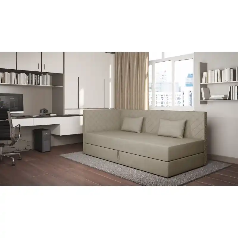 Kup Teď Válenda s úložným prostorem 90x200 ALAMO 4 - písková