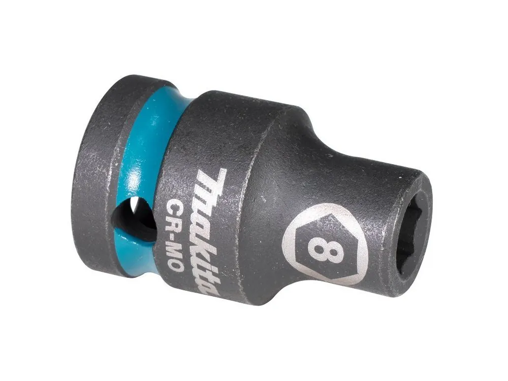 Vysoce Kvalitní Makita E-16047 klíč nástrčný 1/2", čtyřhran, IMPACT BLACK, 8mm