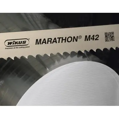 Koupit Online Pilový pás MARATHON M42 3-4 zuby/palec 2950x27x0,9mm WIKUS B52902709034K2950
