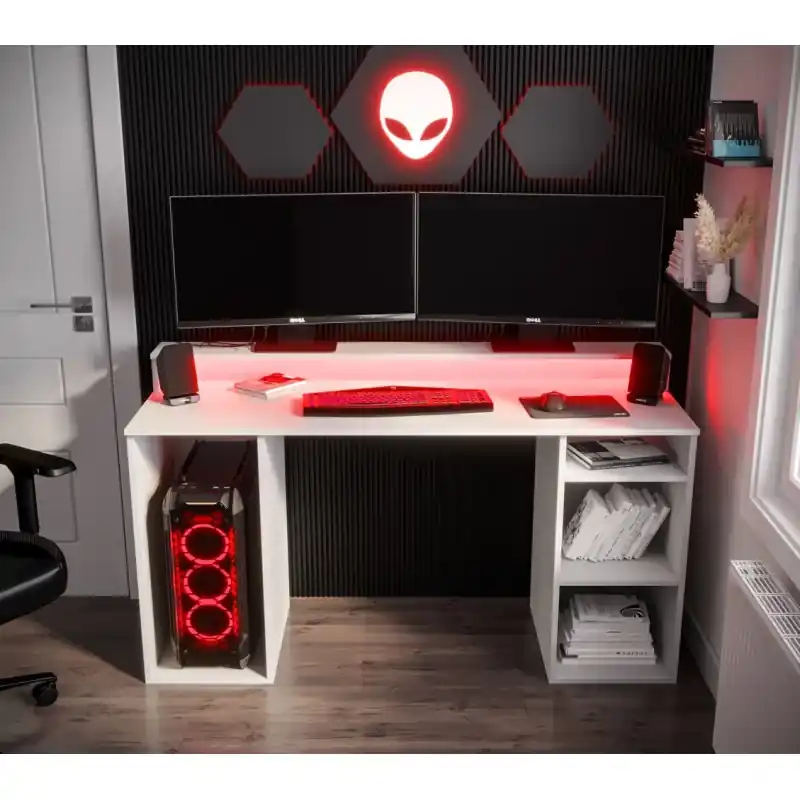 Speciální Cena Počítačový stůl LAMAR 1 - bílý